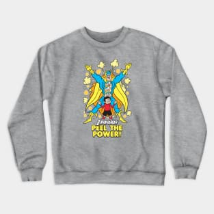 Banana Man Cartoon Crewneck Sweatshirt